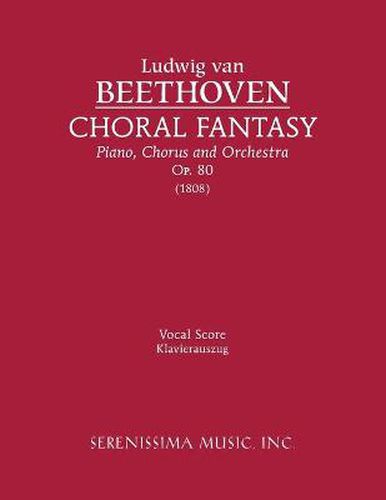 Choral Fantasy, Op.80: Vocal score