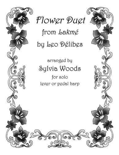 Cover image for Flower Duet from Lakme: Arranged for Solo Harp