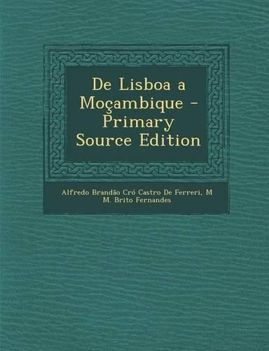 Cover image for De Lisboa a Mocambique