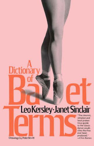 Cover image for A Dictionary of Ballet Terms