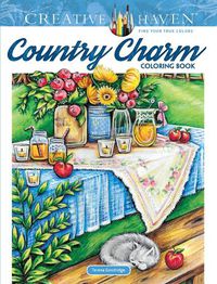 Cover image for Creative Haven Country Charm Coloring Book