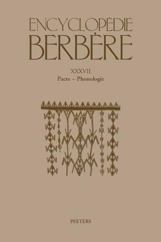 Cover image for Encyclopedie Berbere. Fasc. XXXVII: Pacte - Phonologie