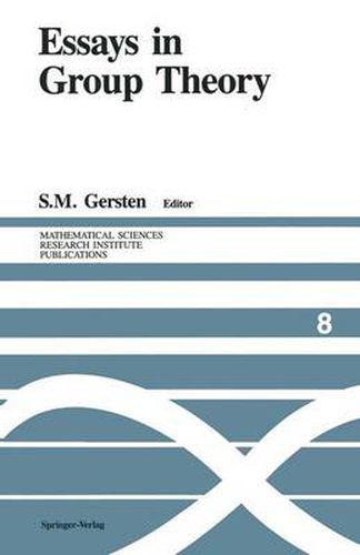 Cover image for Essays in Group Theory