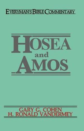 Cover image for Hosea and Amos