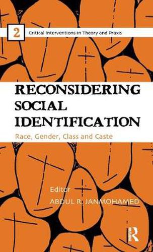 Cover image for Reconsidering Social Identification: Race, Gender, Class and Caste