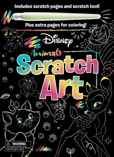 Cover image for Disney Classics: Animals Scratch Art