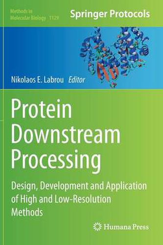 Cover image for Protein Downstream Processing: Design, Development and Application of High and Low-Resolution Methods