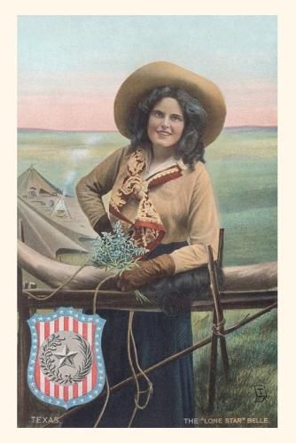 Cover image for Vintage Journal State of Texas Cowgirl