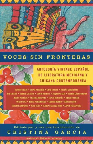 Cover image for Voces sin fronteras / Voices without Frontiers: Antologia Vintage Espanol de literatura mexicana y chicana contemporanea