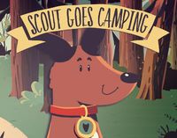 Cover image for Scout Goes Camping