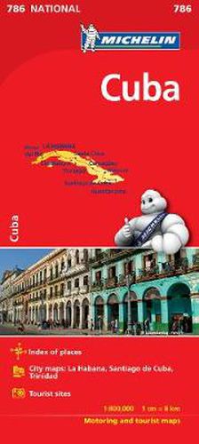 Cover image for Cuba - Michelin National Map 786: Map