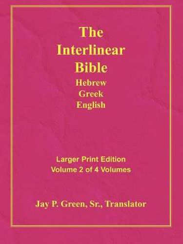 Cover image for Larger Print Bible-Il-Volume 2