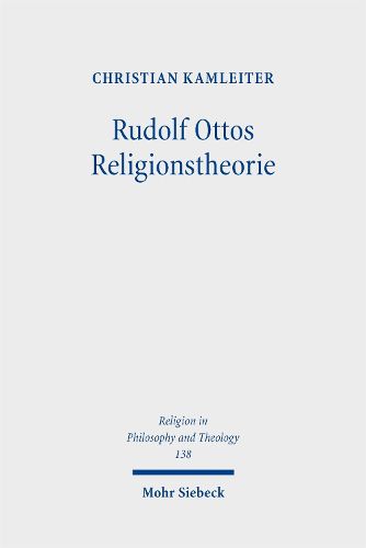Cover image for Rudolf Ottos Religionstheorie