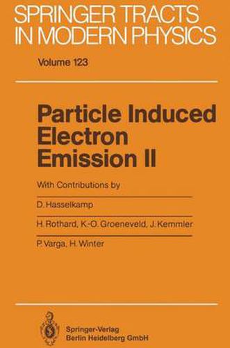 Cover image for Particle Induced Electron Emission II