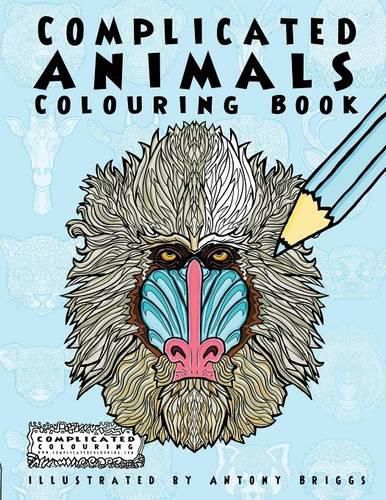 Cover image for Complicated Animals: Colouring Book