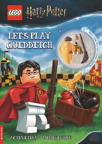 Cover image for LEGO (R) Harry Potter (TM): Let's Play Quidditch Activity Book (with Cedric Diggory minifigure)