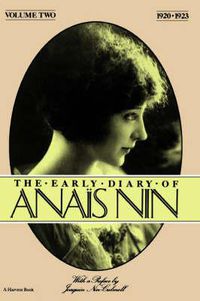 Cover image for The Early Diary of Anais Nin, 1920-1923