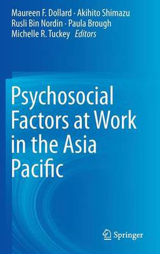 Cover image for Psychosocial Factors at Work in the Asia Pacific