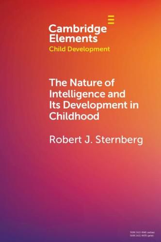 Cover image for The Nature of Intelligence and Its Development in Childhood