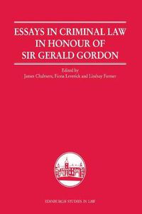 Cover image for Essays in Criminal Law in Honour of Sir Gerald Gordon