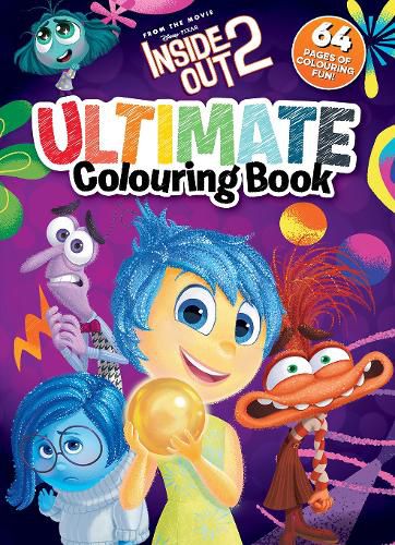 Cover image for Inside Out 2: Ultimate Colouring Book (Disney Pixar)