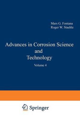 Cover image for Advances in Corrosion Science and Technology: Volume 4