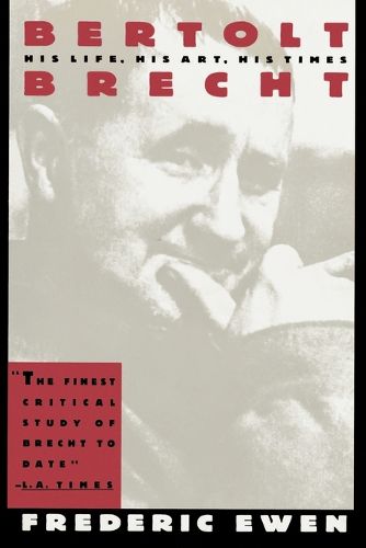 Cover image for Bertolt Brecht Ewen