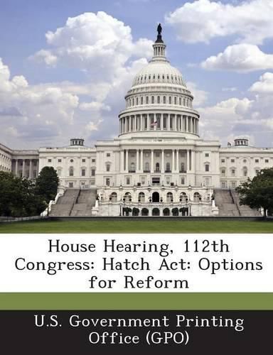 Cover image for House Hearing, 112th Congress