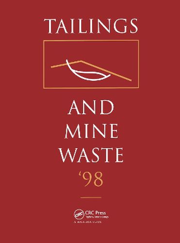 Cover image for Tailings and Mine Waste 1998