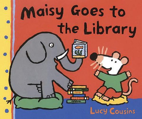Cover image for Maisy Goes to the Library