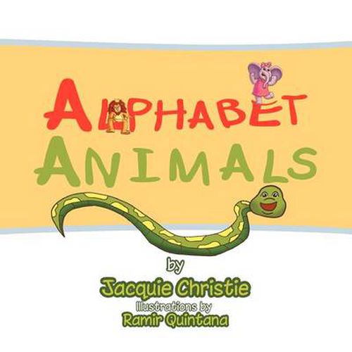 Cover image for Alphabet Animals