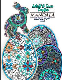 Cover image for Adult & Teen Easter Mandala Coloring Pages Book