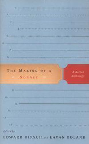 The Making of a Sonnet: A Norton Anthology