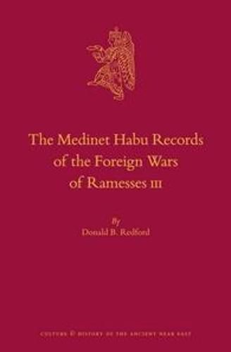 Cover image for The Medinet Habu Records of the Foreign Wars of Ramesses III