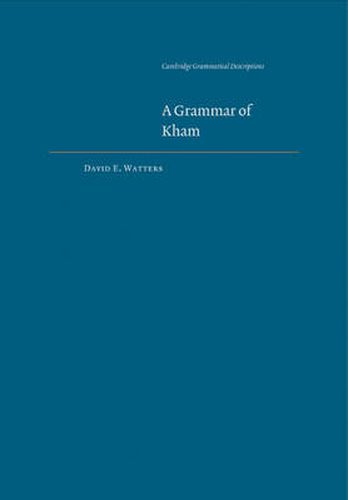 Cover image for A Grammar of Kham