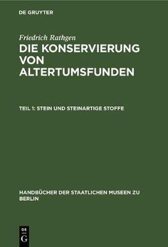 Stein Und Steinartige Stoffe