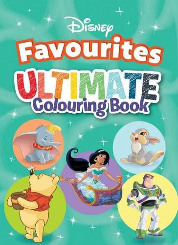 Cover image for Disney Favourites: Ultimate Colouring Book