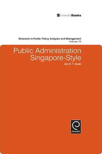 Cover image for Public Administration Singapore-Style