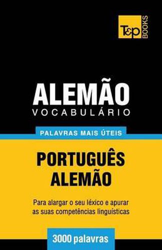 Cover image for Vocabulario Portugues-Alemao - 3000 palavras mais uteis