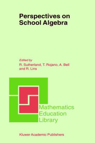 Cover image for Perspectives on School Algebra