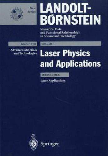 Cover image for Laser Applications