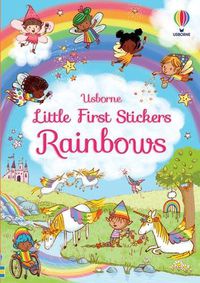 Cover image for Little First Stickers Rainbows