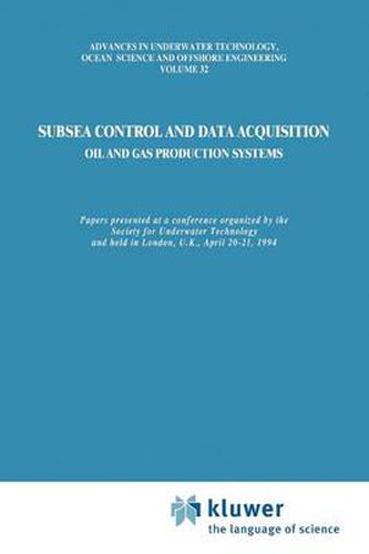 Cover image for Subsea Control and Data Acquisition: for Oil and Gas Production Systems