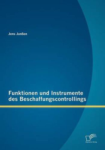 Cover image for Funktionen und Instrumente des Beschaffungscontrollings