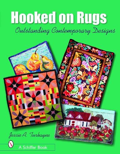 Cover image for Hooked on Rugs: Outstanding Contemporary Designs