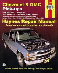Cover image for Chevrolet & GMC Pick Ups, 2WD & 4WD (88 - 00)