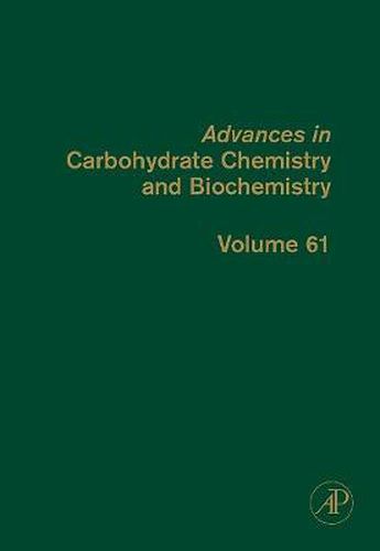 Cover image for Advances in Carbohydrate Chemistry and Biochemistry