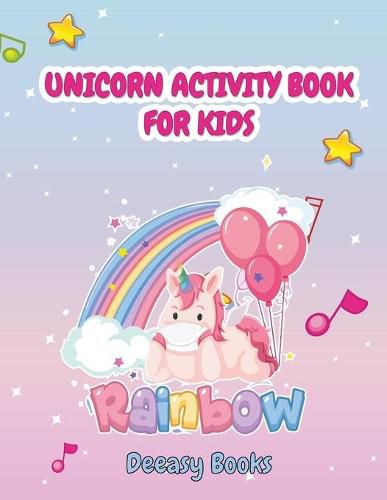 Cover image for Unicorn Activity Book for Kids