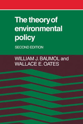 Cover image for The Theory of Environmental Policy