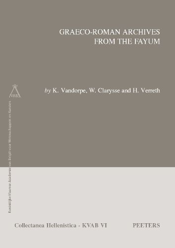 Cover image for Graeco-Roman Archives from the Fayum